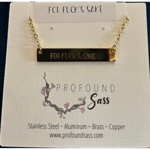 FOR F*CK'S SAKE Necklace